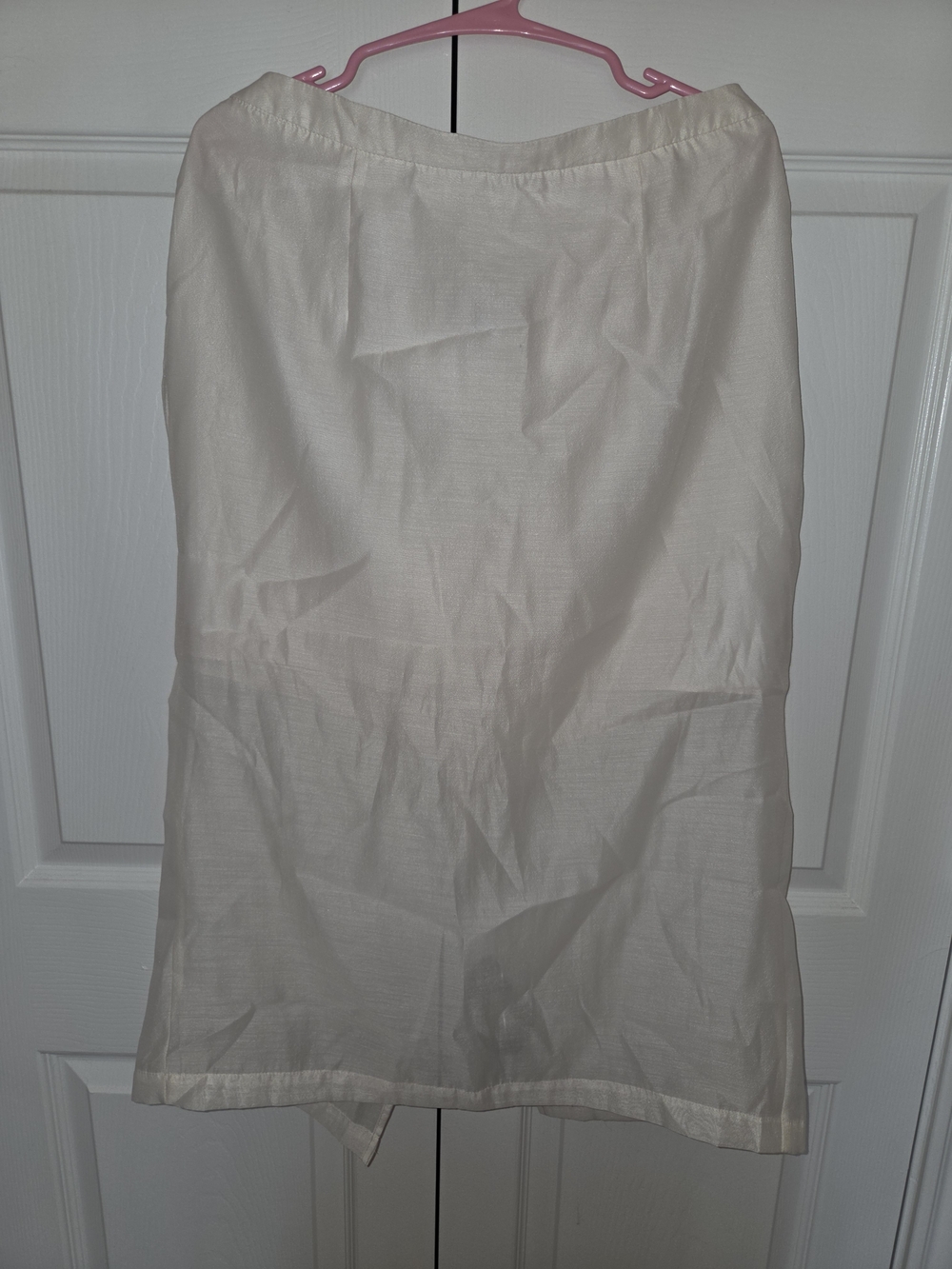 a new day White Lined Slip Skirt